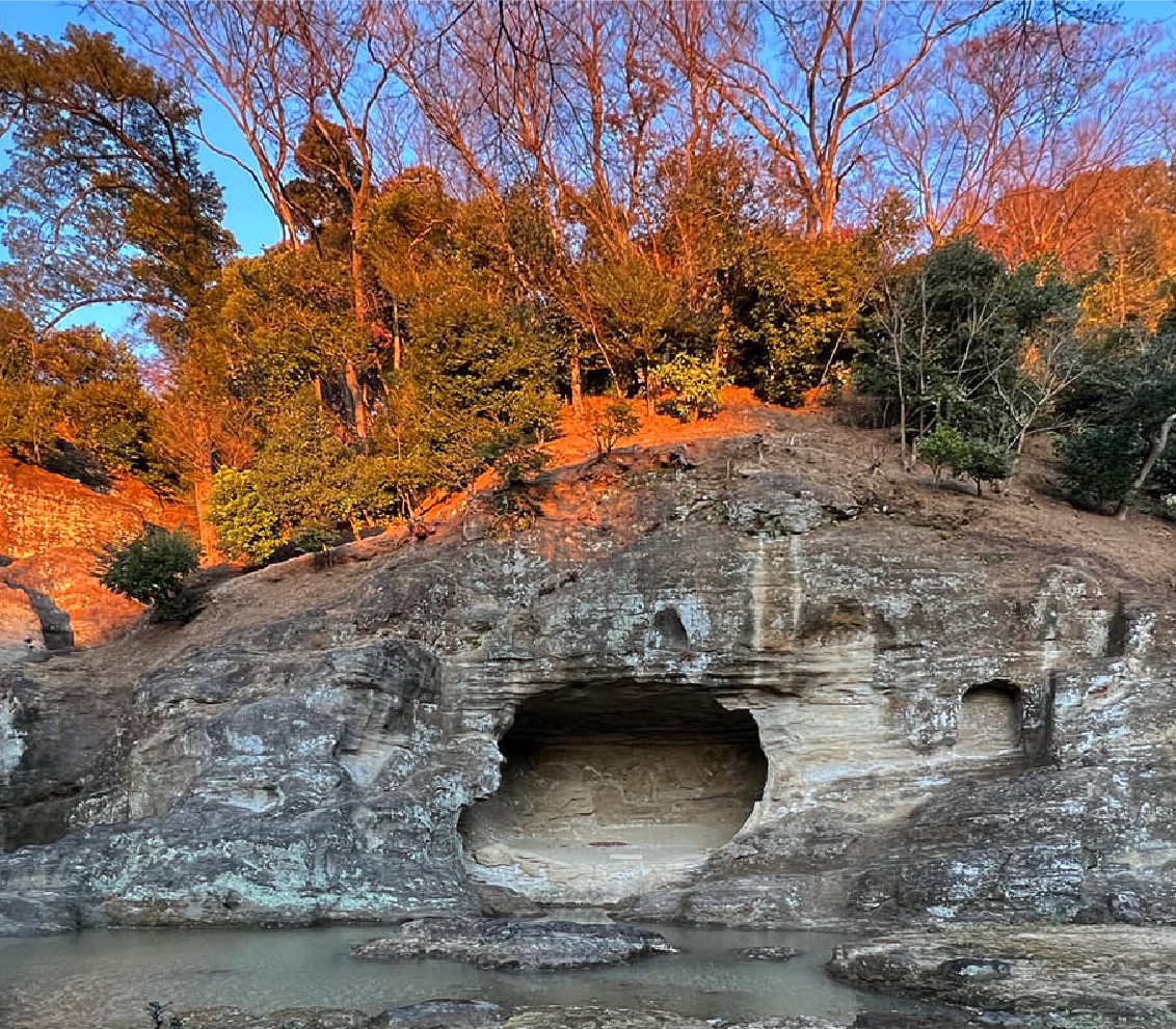 瑞泉寺庭園　天女洞